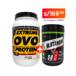 EXTREME OVO PROTEIN + L-GLUTAMINA