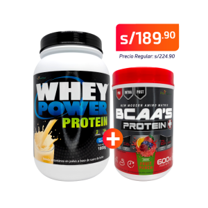 WHEY POWER PROTEIN + BCAA’S